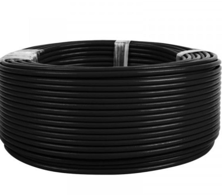 Electric Cable 3 x 2.5mm Round Black - 100m