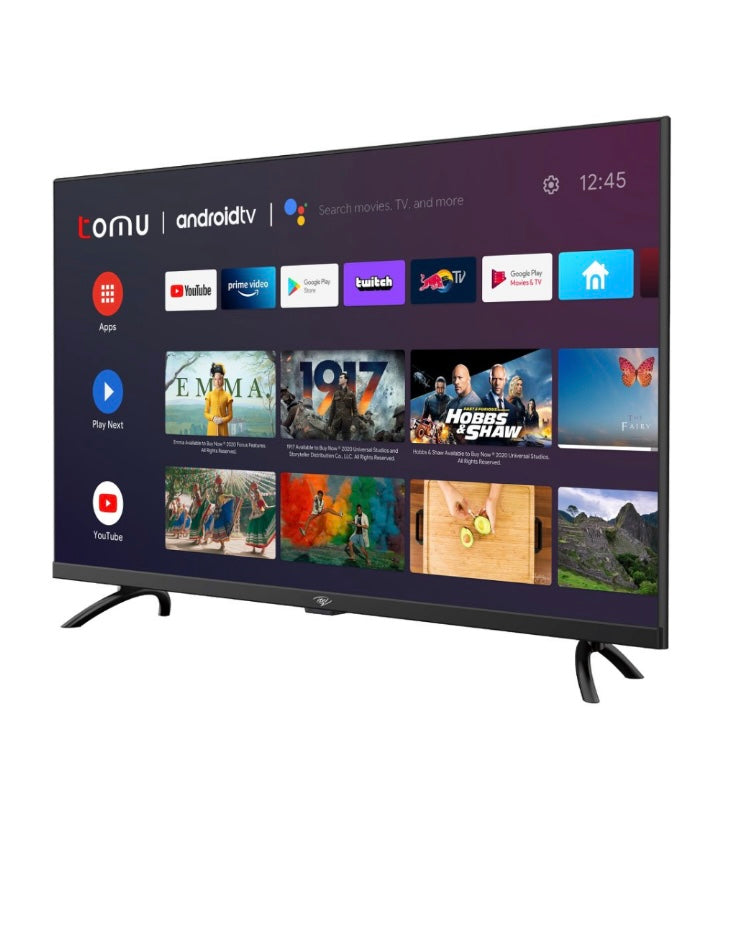 itel - 32" Frameless Smart Android TV (1366 x 768 HD)