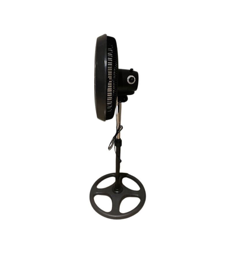 Pack of 2- 18" Energy Saving Floor Stand Fan 60W- Black