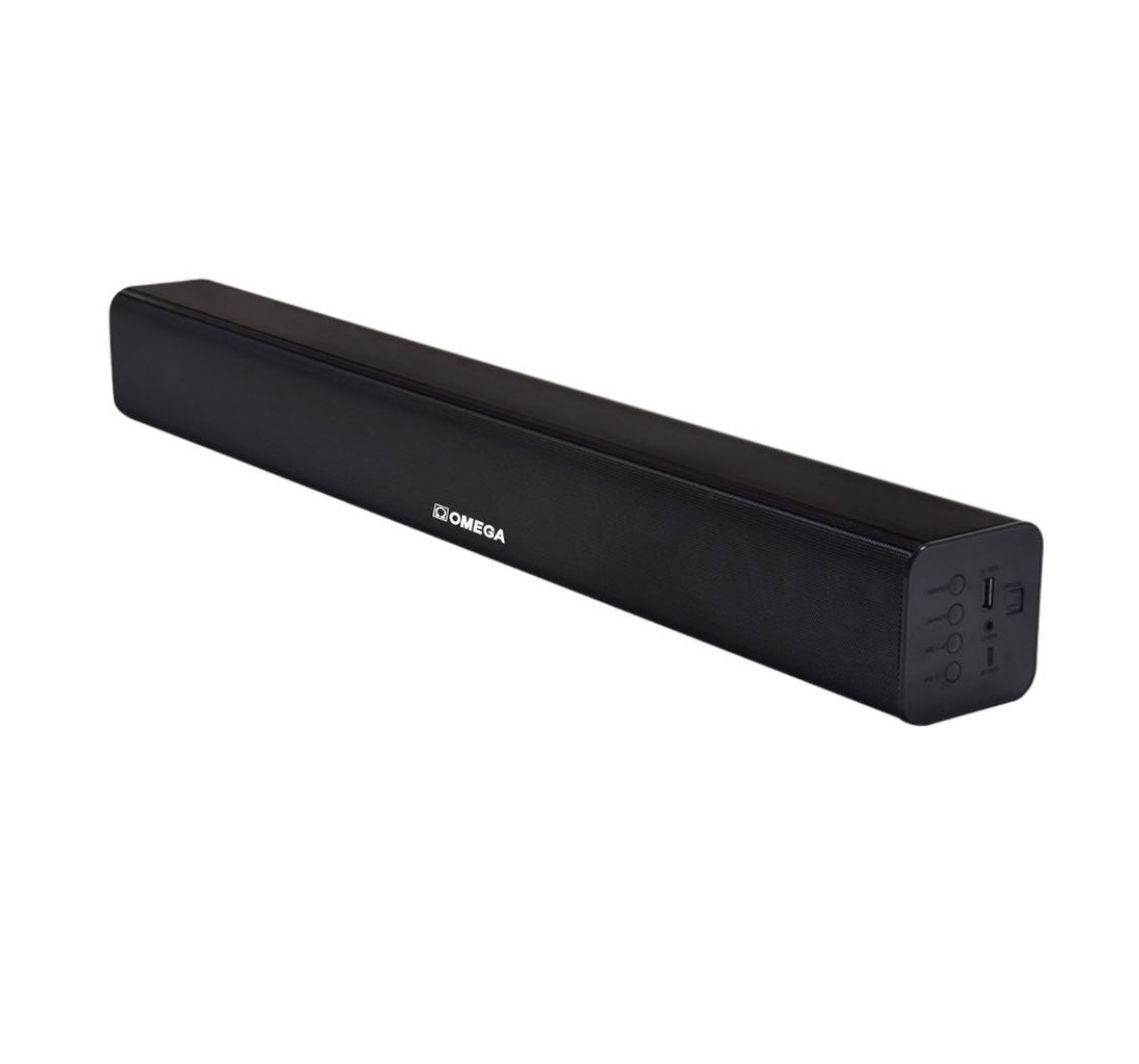 Omega SlimShady Series 2.0 Portable Sound Bar + Built-in Battery 101G