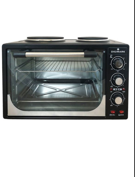 Digimark 3100W 32 Litre Electric Oven With 2 Solid Hot Plates