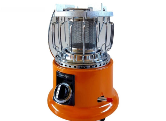 2 in 1 Portable Gas Heater & Stove - For Indoor or Outdoor Use