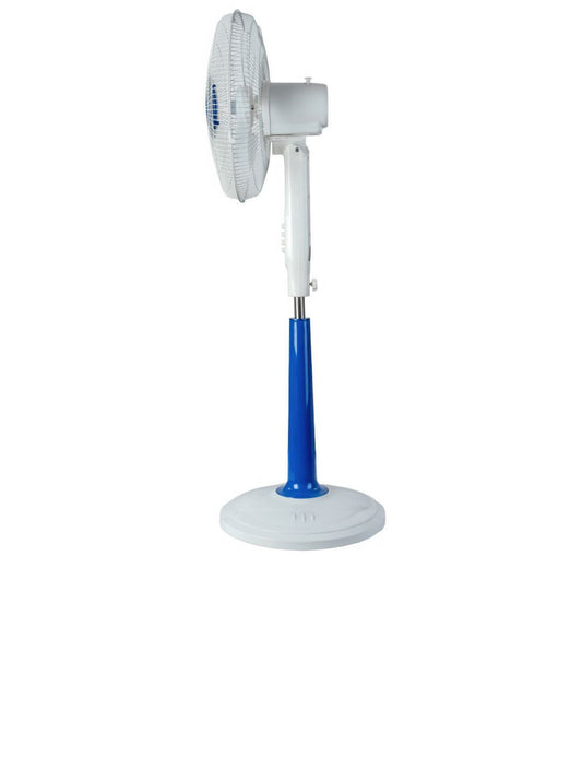 Omega TurboBreeze 16" 40CM Pedestal Fan - Blue