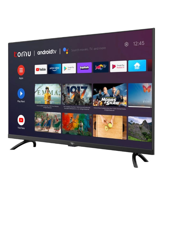 itel - 32" Frameless Smart Android TV (1366 x 768 HD)