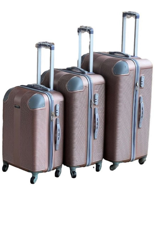 Le Emporer - 3 Piece Luggage Set-Light Weight Suitcase