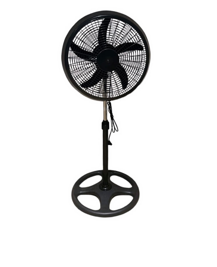 Pack of 2- 18" Energy Saving Floor Stand Fan 60W- Black