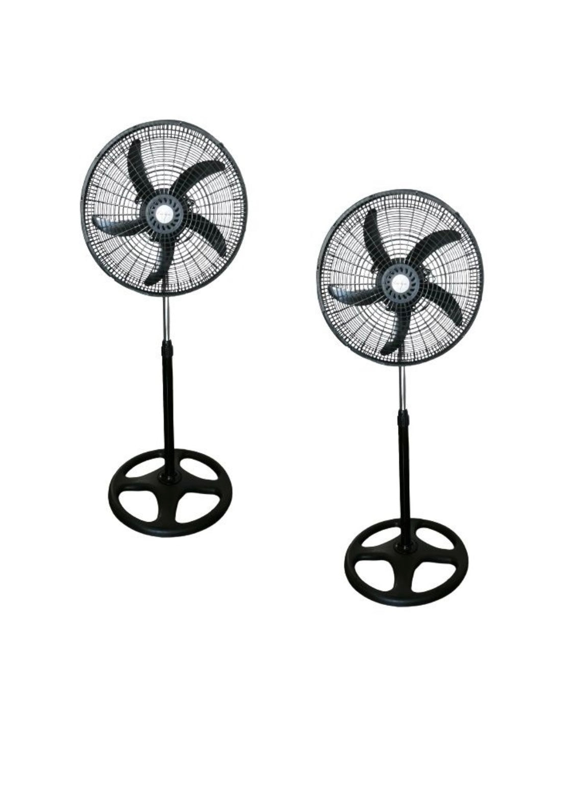 18 inch Adjustable Pedestal Fan - Set of 2