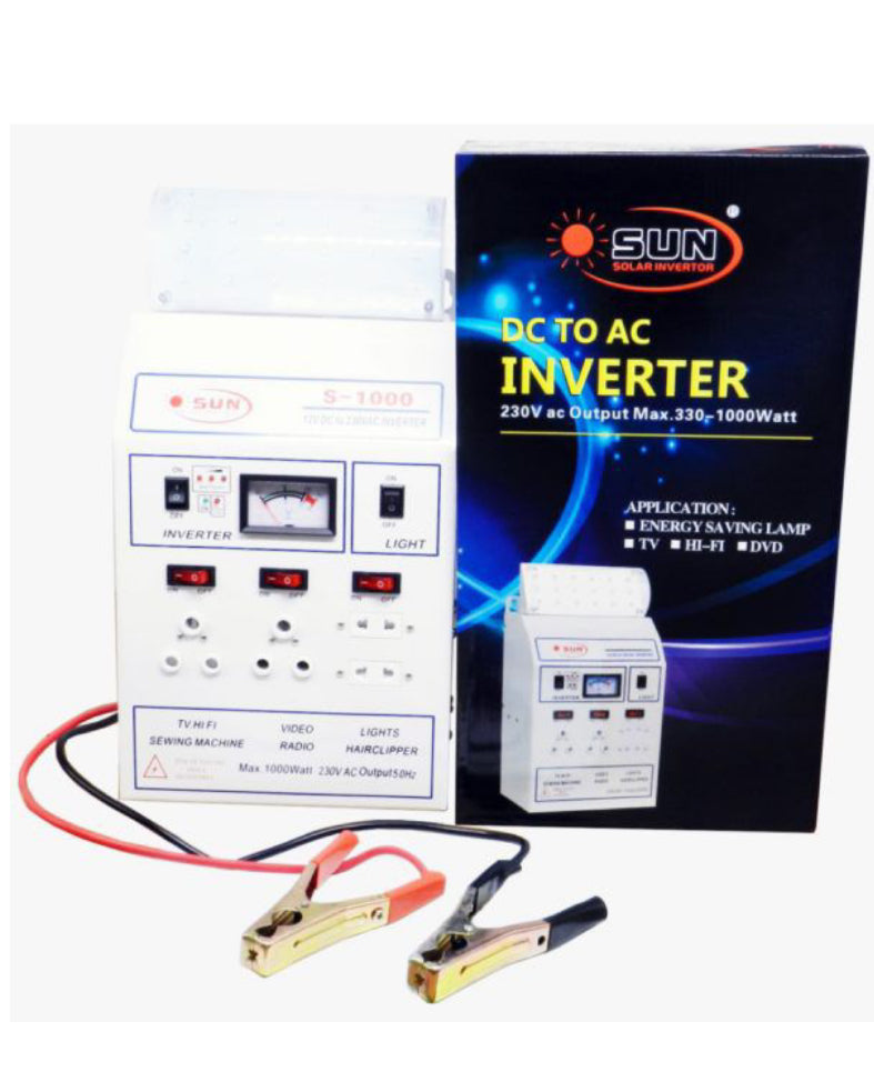 1000W 230V DC To AC Power Inverter With Emergency LED Light - S-1000