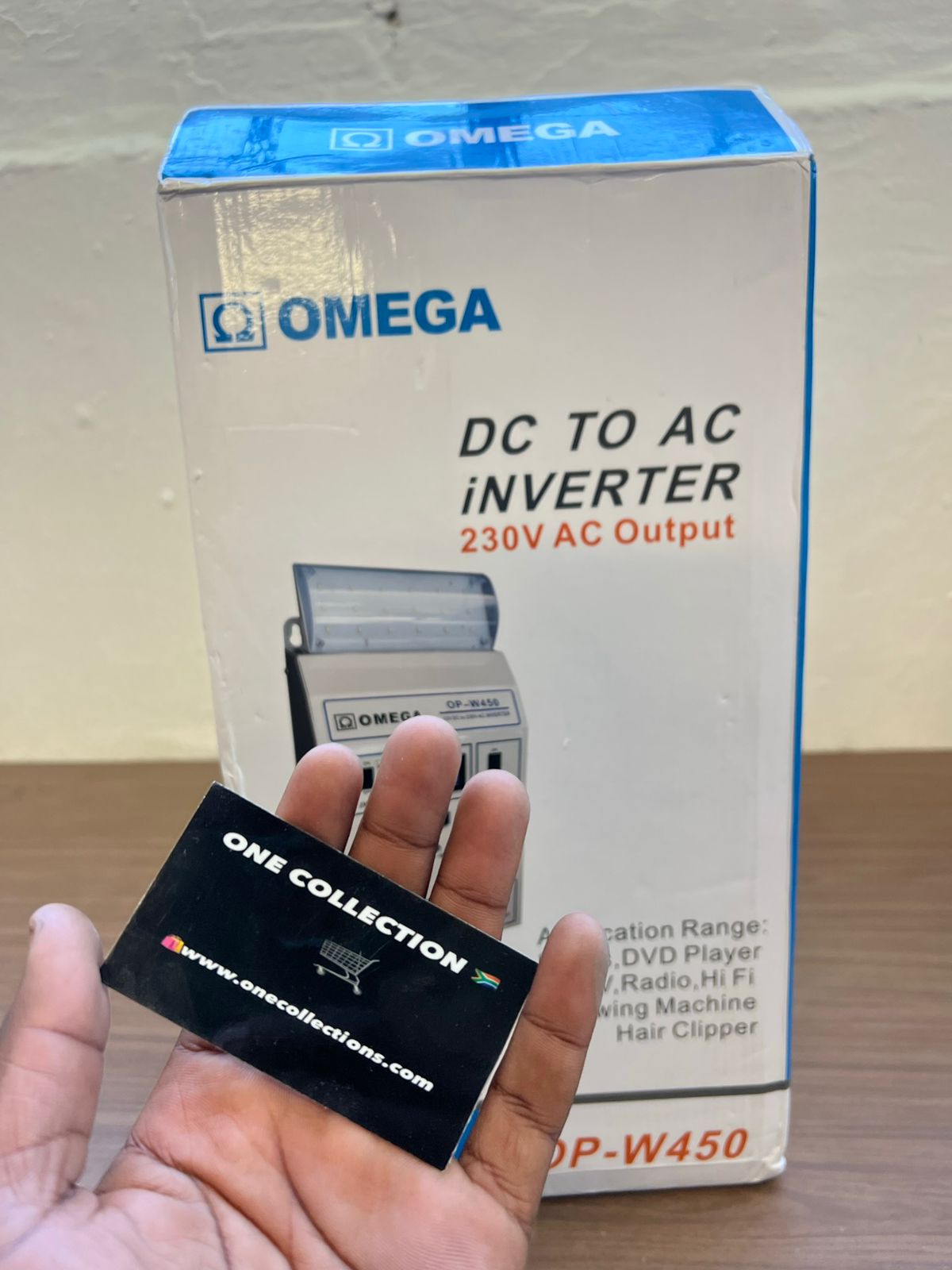 Omega Dc to Ac Inverter 450w