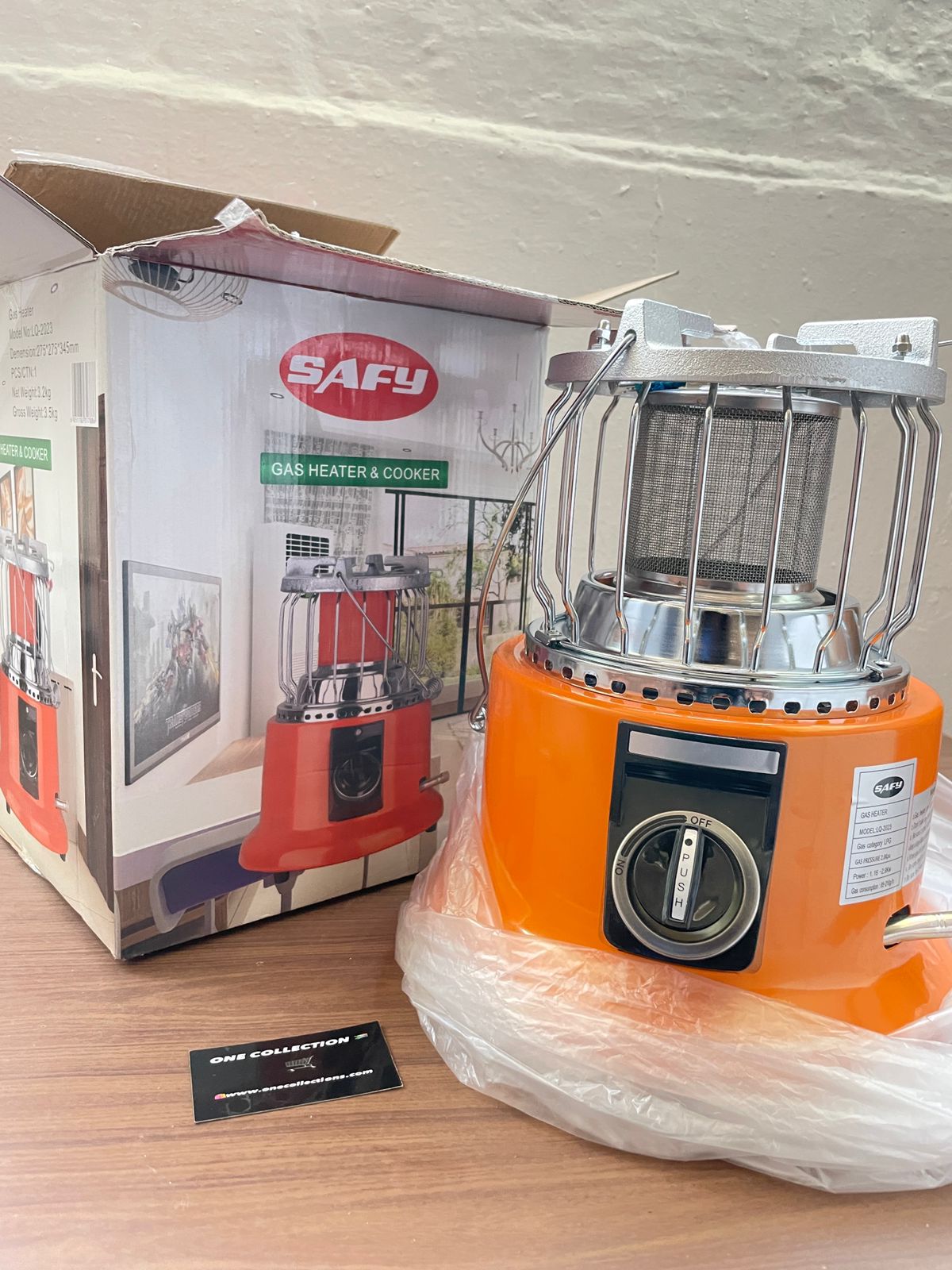 Safty Gas Heater and Cooker