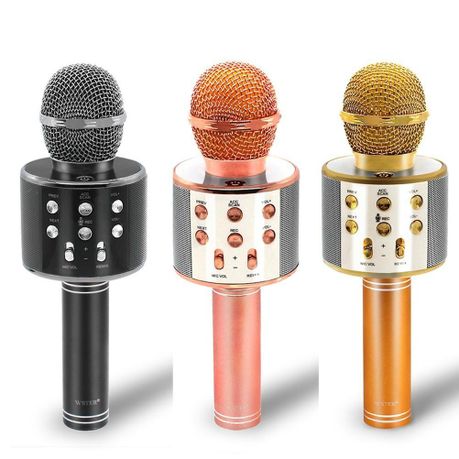 Bluetooth wireless karaoke microphone