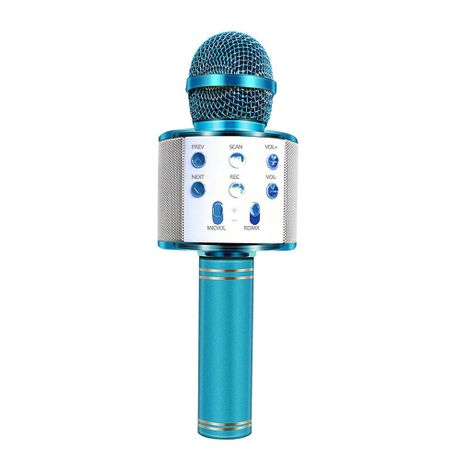 Bluetooth wireless karaoke microphone