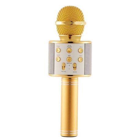 Bluetooth wireless karaoke microphone