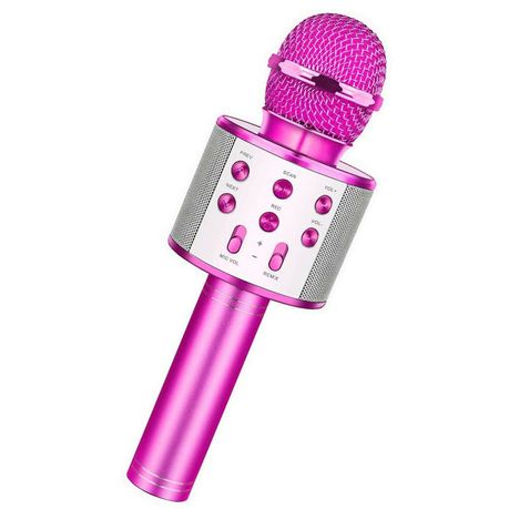 Bluetooth wireless karaoke microphone